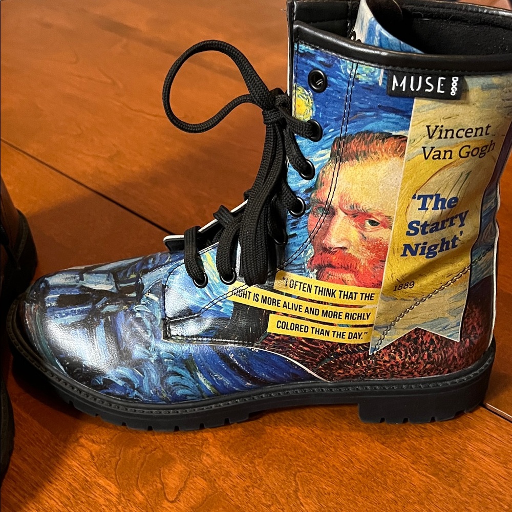 DOGO Muse Van Gogh Starry Night Boots